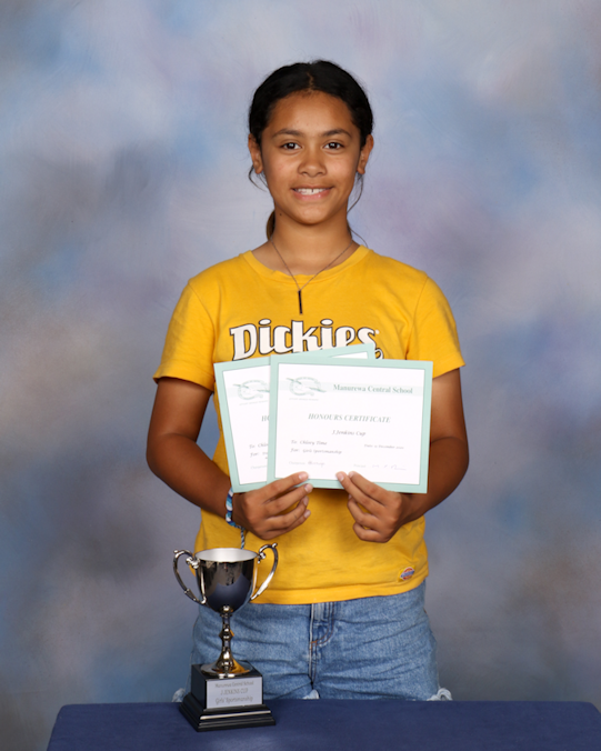 Picture of Girl's Sportsmanship recipient